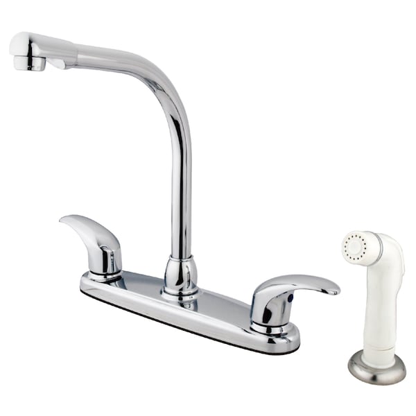 Legacy 8" Centerset Kitchen Faucet, Chrome